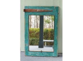 Antique Shutter Converted Into A Mirror - Needham & Reed