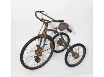 1930's Toledo Metal Company Tricycle - Blue Streak