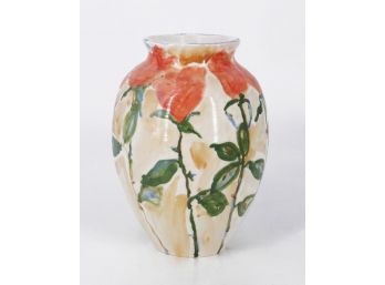 Francis Palmer Pottery - Hand Painted Vase