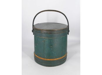 Antique Firkin Sugar Bucket