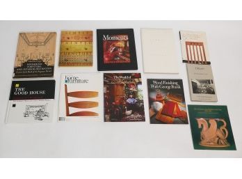 10 Books On Furniture (Making, Catalog, Retail) And Interior Design
