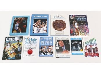 10 Books On The UNC Tarheels Basketball Team, Michael Jordan, Dean Smith, Charlotte Hornets