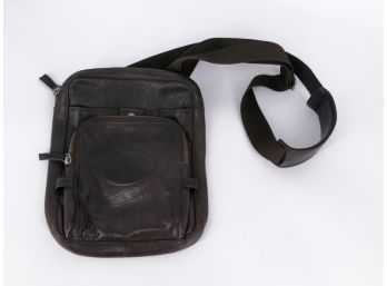 Authentic Vintage Longchamp Leather Cross Body Bag