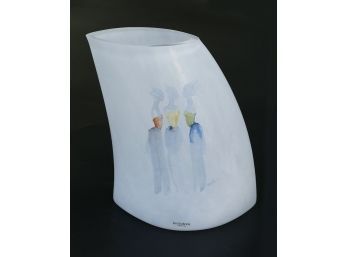 Kosta Boda Art Glass Vase - Kjell Engman's Catwalk Series