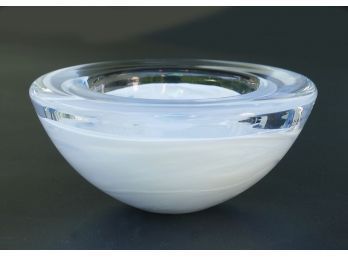 Kosta Boda Atoll Bowl - Swedish Art Glass