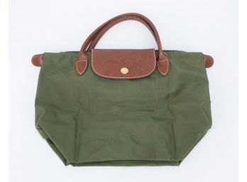 Authentic Longchamp Le Pliage Top Handle Bag Type S - In Green