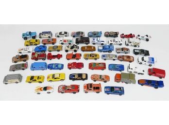 Lot Of 50 Toy Cars - Die Cast - Matchbox & Hot Wheels