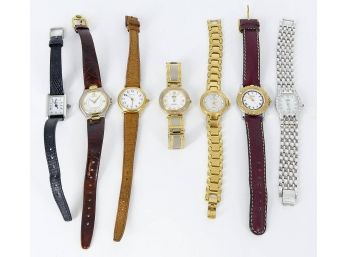 Lot Of 7 Women's Watches - Tourneau Gruen Croton