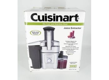 Cuisinart CJE-1000 Juice Extractor - Never Used (MSRP $149.99)