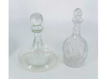Crystal And Glass Decanters