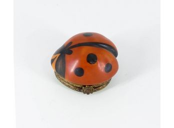 Limoges France Ladybug Nina Ricci Pill/Trinket Box