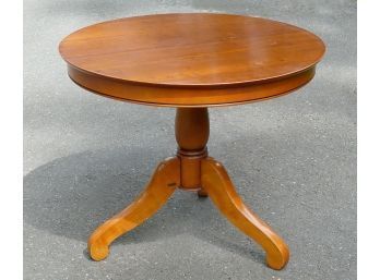 Grange Of France Cherry Wood Round Side/Dining Table - 33.5' Diameter