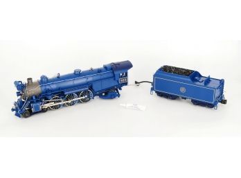 MTH Jersey Central P47 Blue Comet Model Steam Engine (Train) - Possibly Never Used