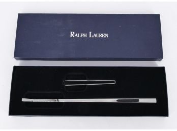 Ralph Lauren Academy Martini Set - Stirrer & Olive Tongs - Unused In Box