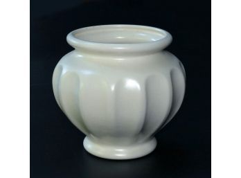 Haeger Pottery Matte White Planter / Urn