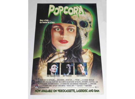 Original One-Sheet Movie/Video Poster - Popcorn (1991) - Horror