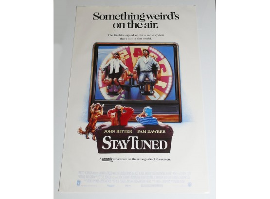 Original One-Sheet Movie/Video Poster - Stay Tuned (1992) - John Ritter