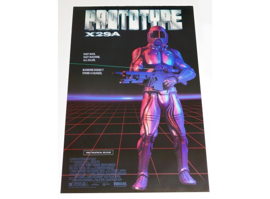 Original One-Sheet Movie/Video Poster - Prototype X29A (1992) - Sci Fi