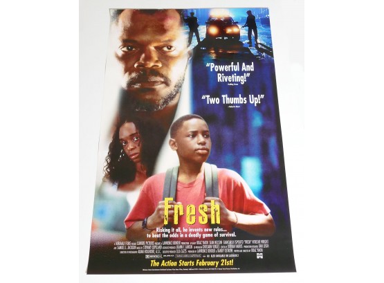 Original One-Sheet Movie/Video Poster - Fresh (1997) - Samuel L. Jackson