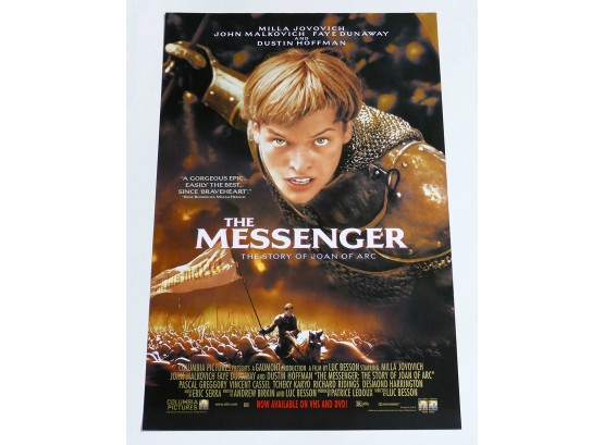 Original One-Sheet Movie/Video Poster - The Messenger: The Story Of Joan Of Arc (2000) - Mila Jovovich