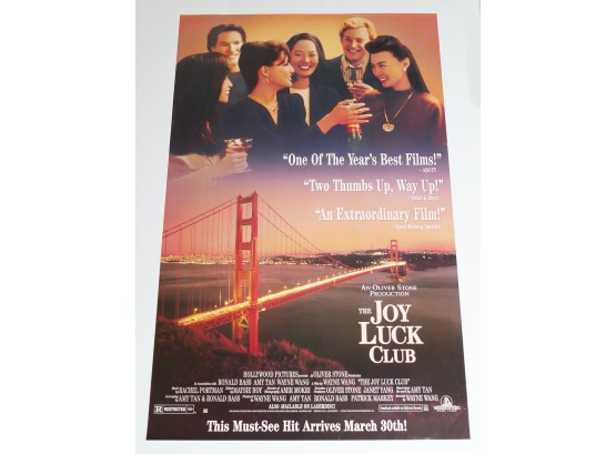 Original One-Sheet Movie/Video Poster - The Joy Luck Club (1993)