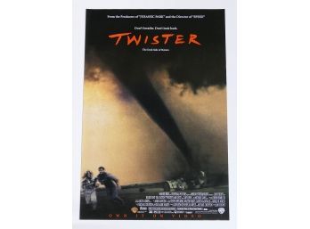 Original One-Sheet Movie/Video Poster - Twister (1996) - Helen Hunt, Bill Paxton