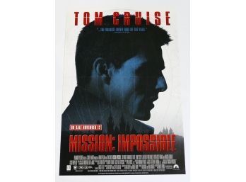 Original One-Sheet Movie/Video Poster - Mission: Impossible (1996) - Tom Cruise
