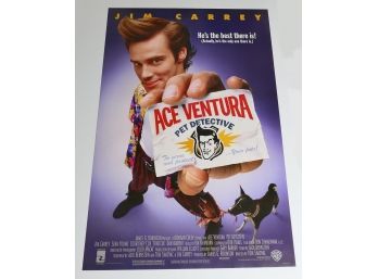 Original One-Sheet Movie/Video Poster - Ace Ventura (1993) - Jim Carrey