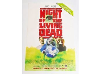 Original One-Sheet Movie/Video Poster - Night Of The Living Dead (1990)