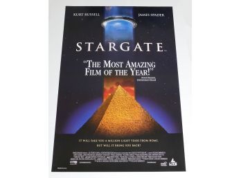 Original One-Sheet Movie/Video Poster - Stargate (1994) - Kurt Russell, James Spader