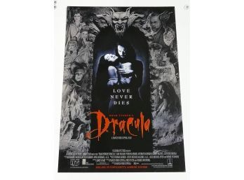 Original One-Sheet Movie/Video Poster - Bram Stroker's Dracula (1993) - Keanu Reeves, Gary Oldman