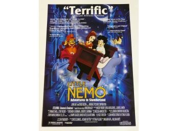 Original One-Sheet Movie/Video Poster - Little Nemo: Adventures In Slumberland (1992) - Mickey Rooney