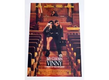 Original One-Sheet Movie/Video Poster - My Cousin Vinny (1992) - Joe Pesci, Marisa Tomei
