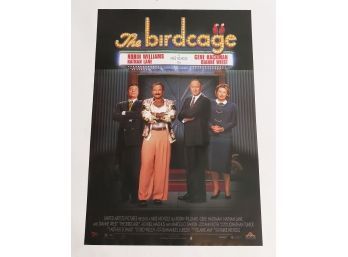Original One-Sheet Movie/Video Poster - The Birdcage (1996) - Robin Williams