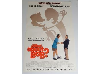 Original One-Sheet Movie/Video Poster - What About Bob? (1991) - Bill Murray, Richard Dryfuss