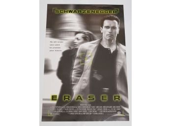 Original One-Sheet Movie/Video Poster - Eraser (1996) - Arnold Schwarzenegger, James Caan