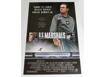 Original One-Sheet Movie/Video Poster - US Marshals (1997) - Tommy Lee Jones, Wesley Snipes