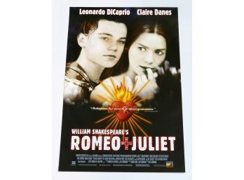 Original One-Sheet Movie/Video Poster - Romeo  Juliet (1997) - Leonardo DiCaprio, Claire Danes