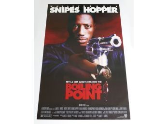 Original One-Sheet Movie/Video Poster - Boiling Point (1993) - Wesley Snipes, Dennis Hopper