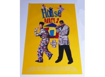 Original One-Sheet Movie/Video Poster - House Party 2 (1991) - Kid N' Play, Martin Lawrence