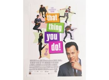 Original One-Sheet Movie/Video Poster - That Thing You Do! (1996) - Tom Hanks