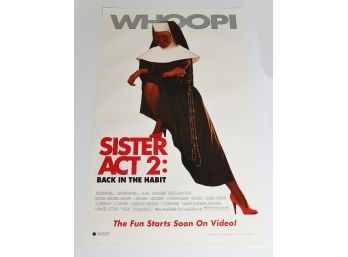 Original One-Sheet Movie/Video Poster - Sister Act 2 (1993) - Whoopi Goldberg