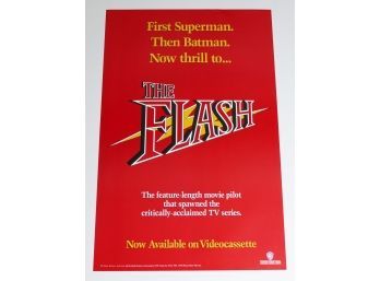 Original One-Sheet Movie/Video Poster - The Flash (1992)