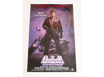 Original One-Sheet Movie/Video Poster - The Punisher (1990) - Dolph Lundgren