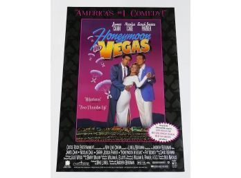 Original One-Sheet Movie/Video Poster - Honeymoon In Vegas (1992) - Nicholas Cage, Sarah Jessica Parker