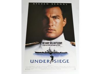 Original One-Sheet Movie/Video Poster - Under Siege (1992) - Steven Seagal