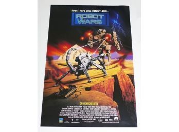 Original One-Sheet Movie/Video Poster - Robot Wars (1993) - Sci Fi