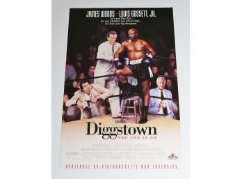 Original One-Sheet Movie/Video Poster - Diggstown (1992) - James Woods, Louis Gossett Jr