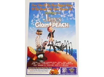 Original One-Sheet Movie/Video Poster - James And The Giant Peach (1996) - Disney