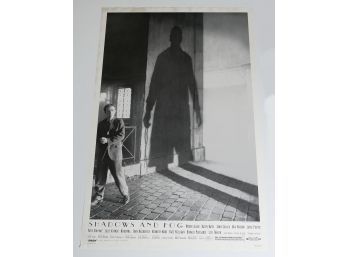 Original One-Sheet Movie/Video Poster - Shadows And Fog (1992) - Woody Allen, Jodie Foster